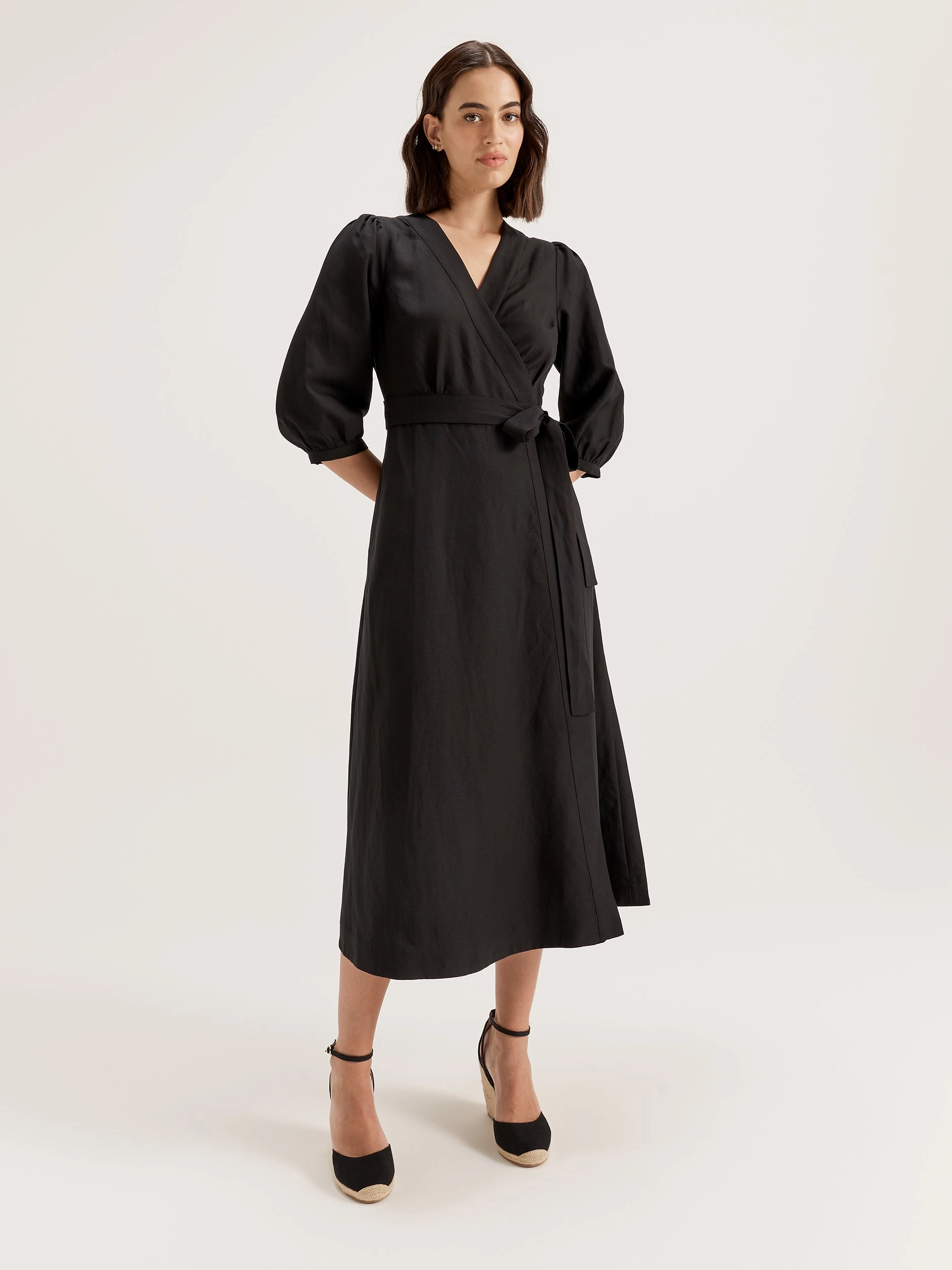 Cancun Wrap Dress Perfectly Tailored Elegant Mood
