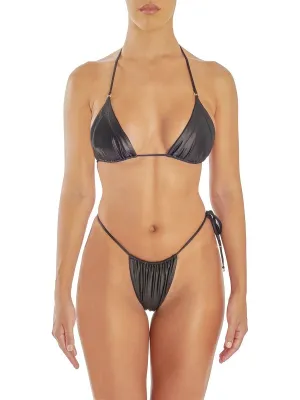 SWEPT AWAY BOTTOM | BLACK Adjustable Closure Wrinklefree