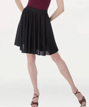 Body Wrappers Women's Above-the-Knee Circle Skirt