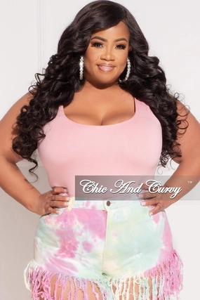 Final Sale Plus Size Bodysuit in Mauve (Top Only) Wind Resistance