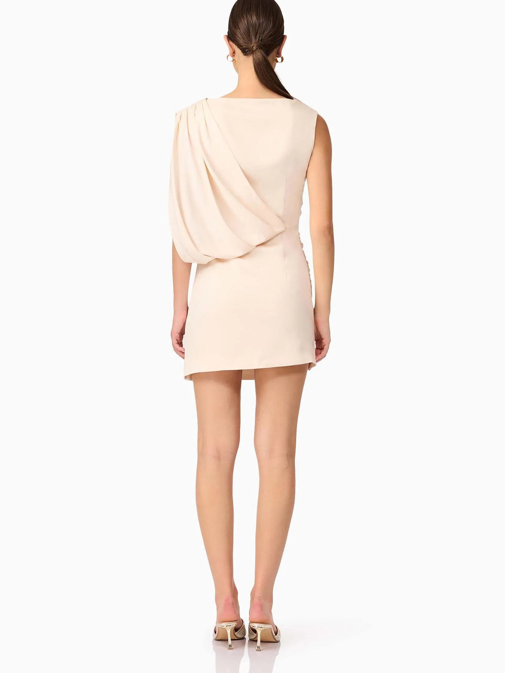 Brigid Asymmetrical Mini Dress Timeless Fit