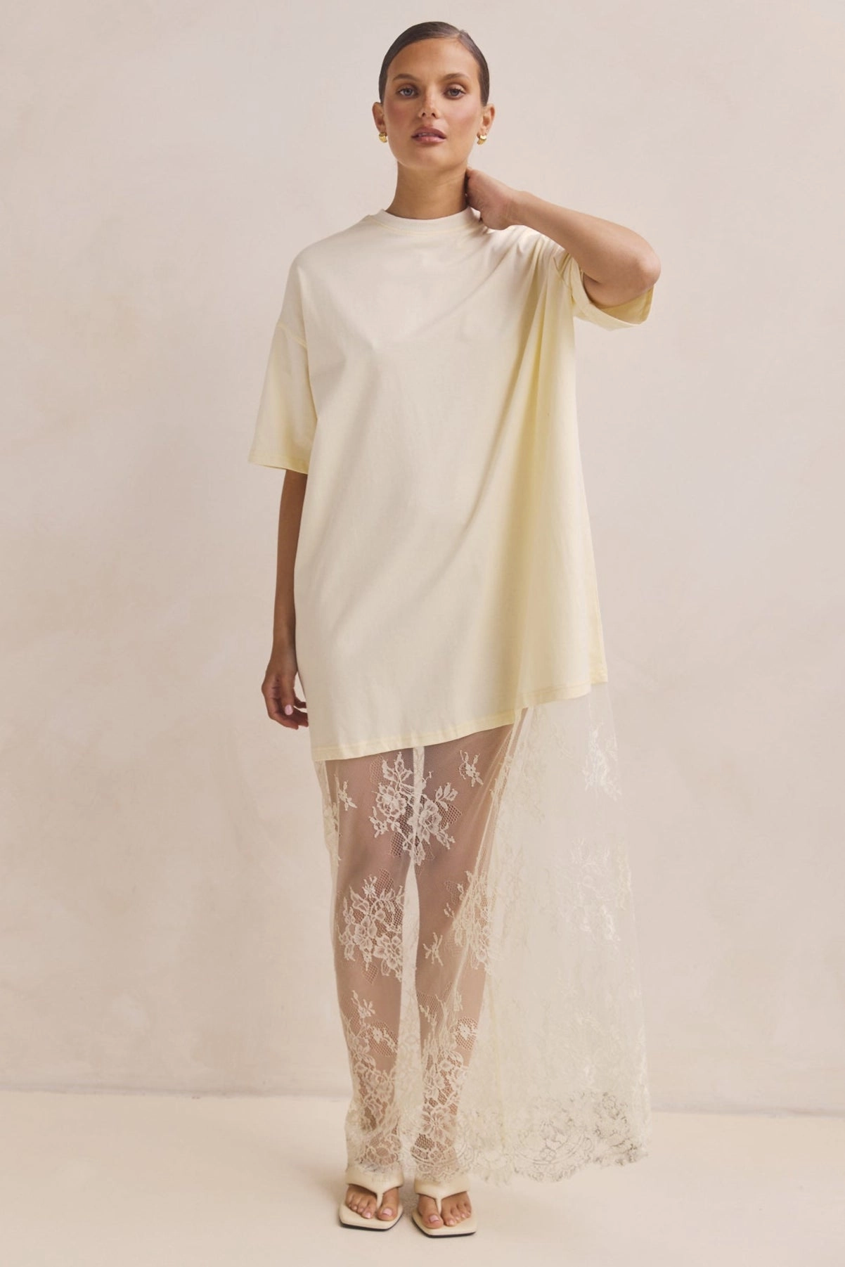 Cozy Comfort Ophelia Maxi Dress (Lemon)