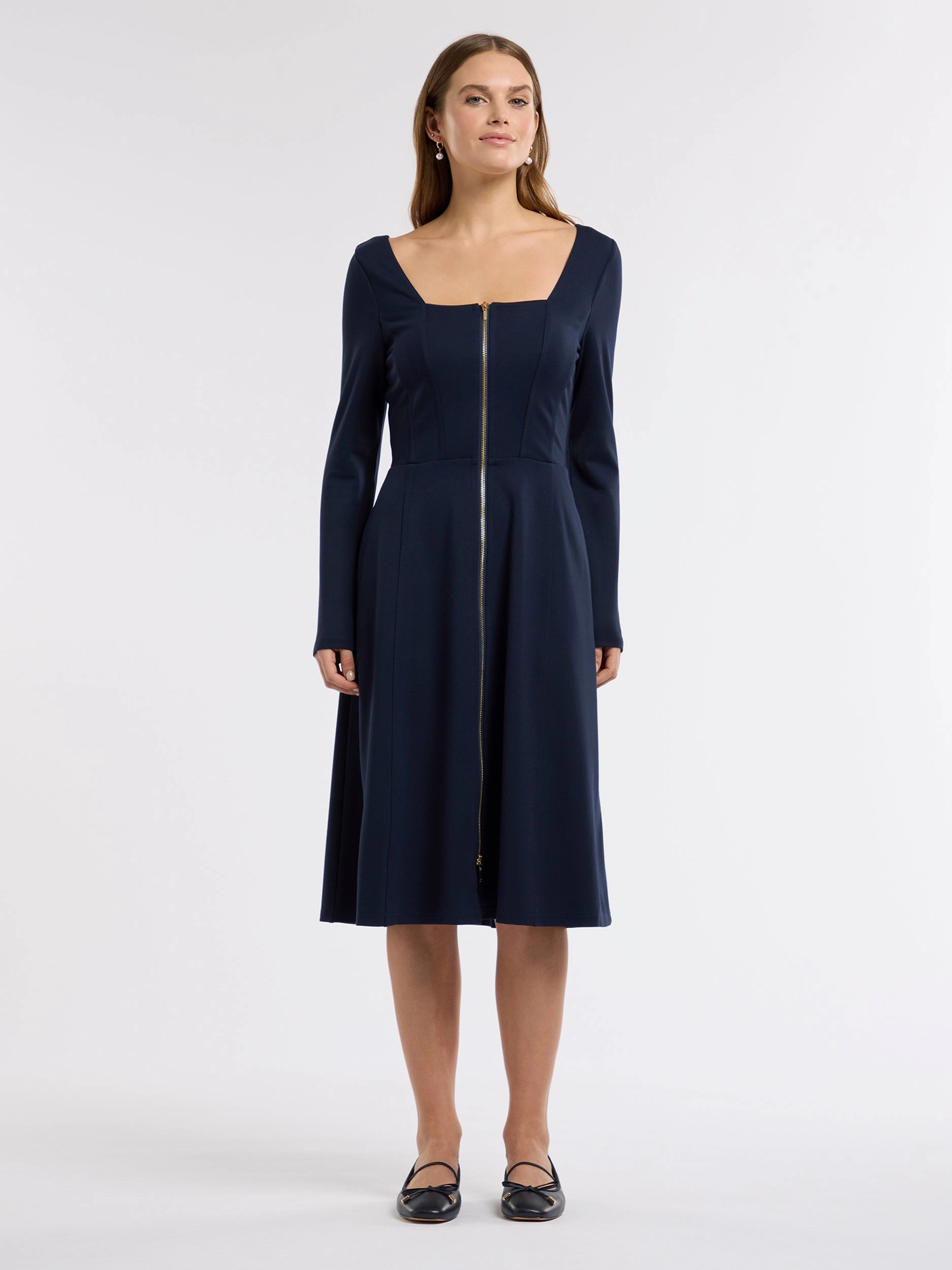 Fashion Daily Love Soft Sofie Ponte Dress
