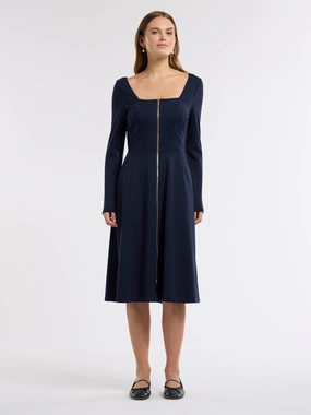 Sofie Ponte Dress Comfortable shift dress