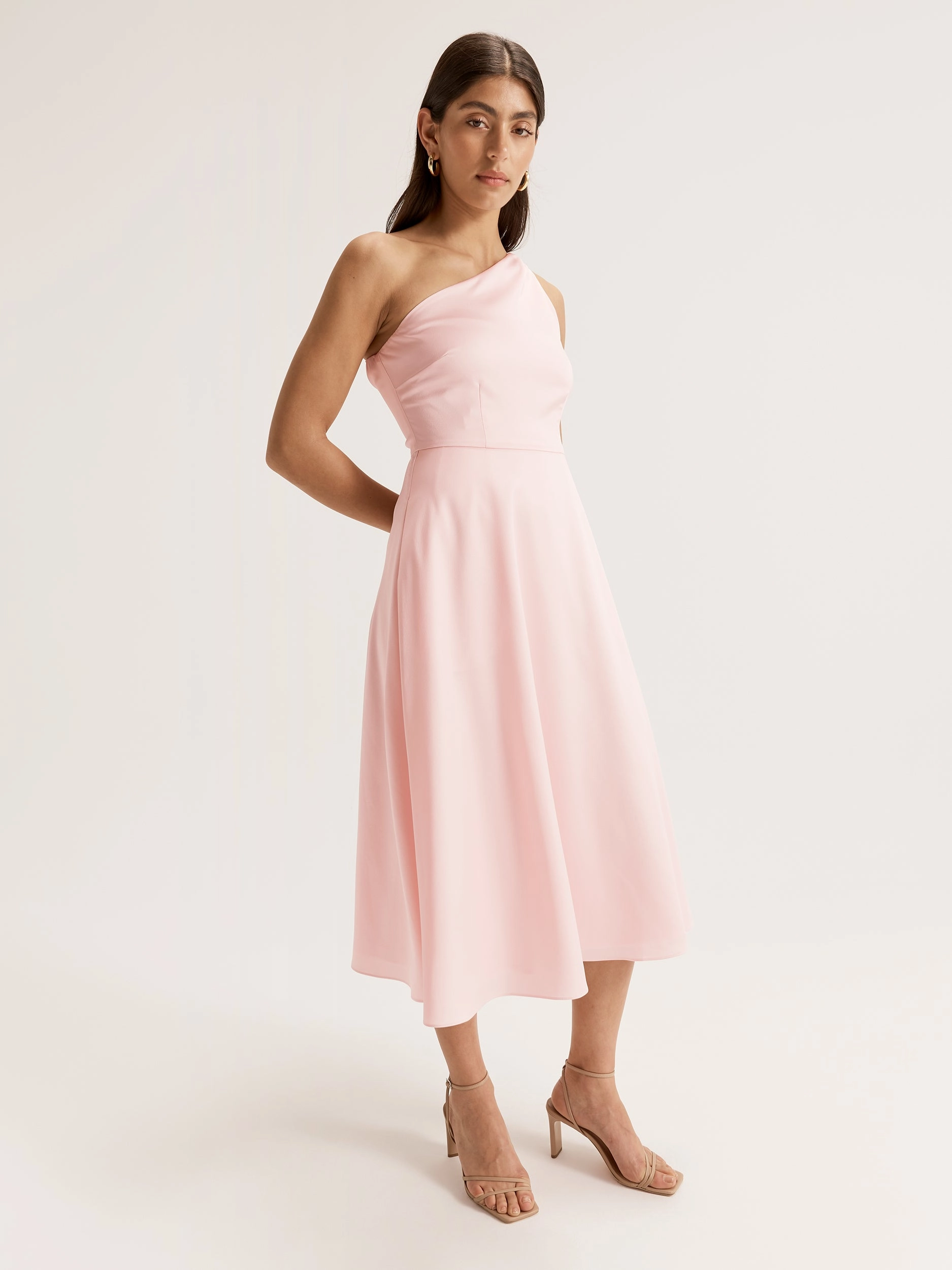Montreal Asymmetric Dress Soft and Smooth Fashionable appearance