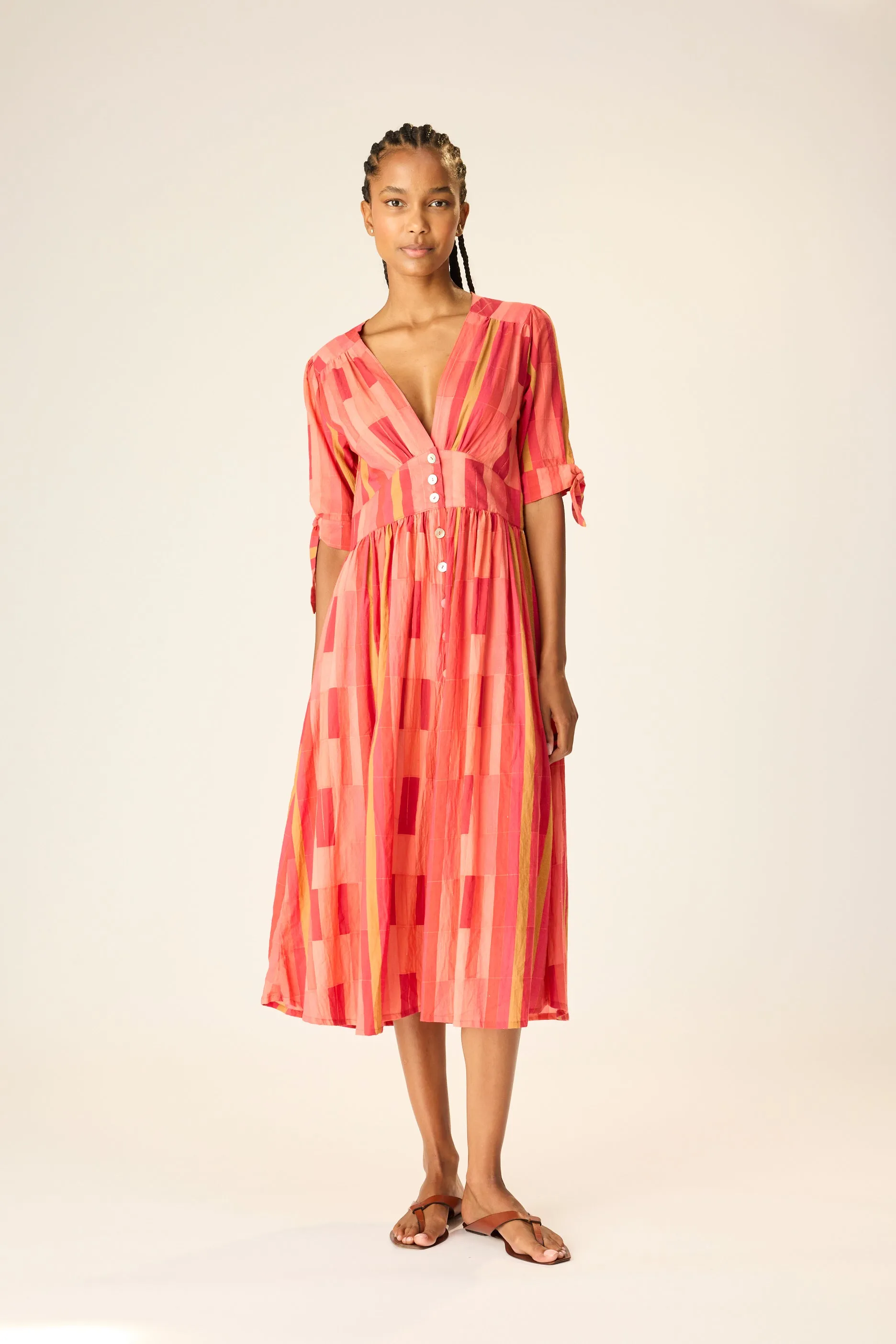 LAYLA DRESS Relaxed Tee Tagless Neckline Design