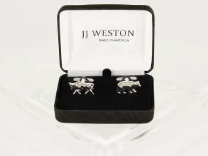 Boy's Cuff Links 6588 Silver