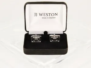 Boy's Cuff Links 6589 Silver