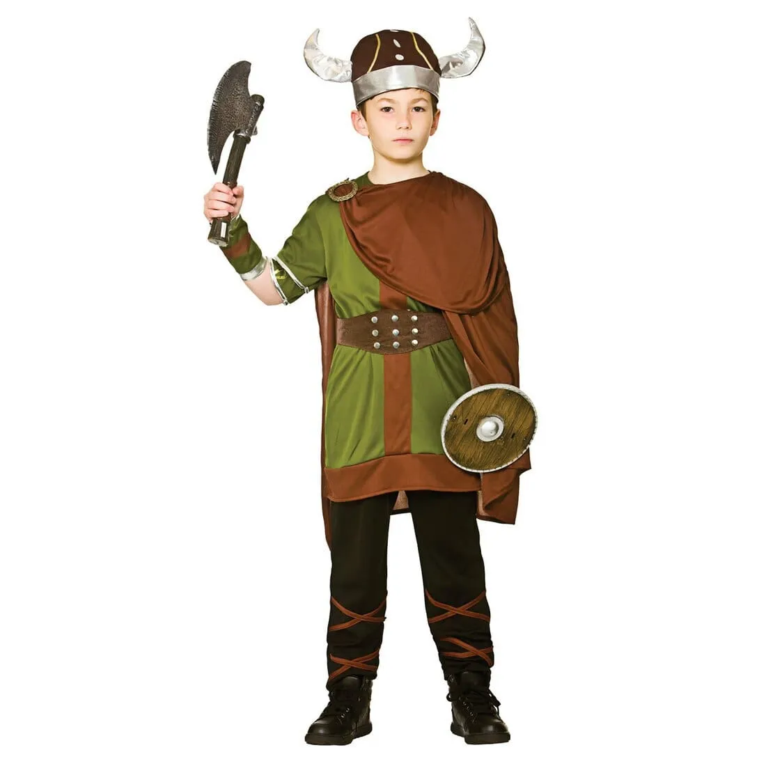Boys Viking Warrior Historical Medieval Halloween Costume