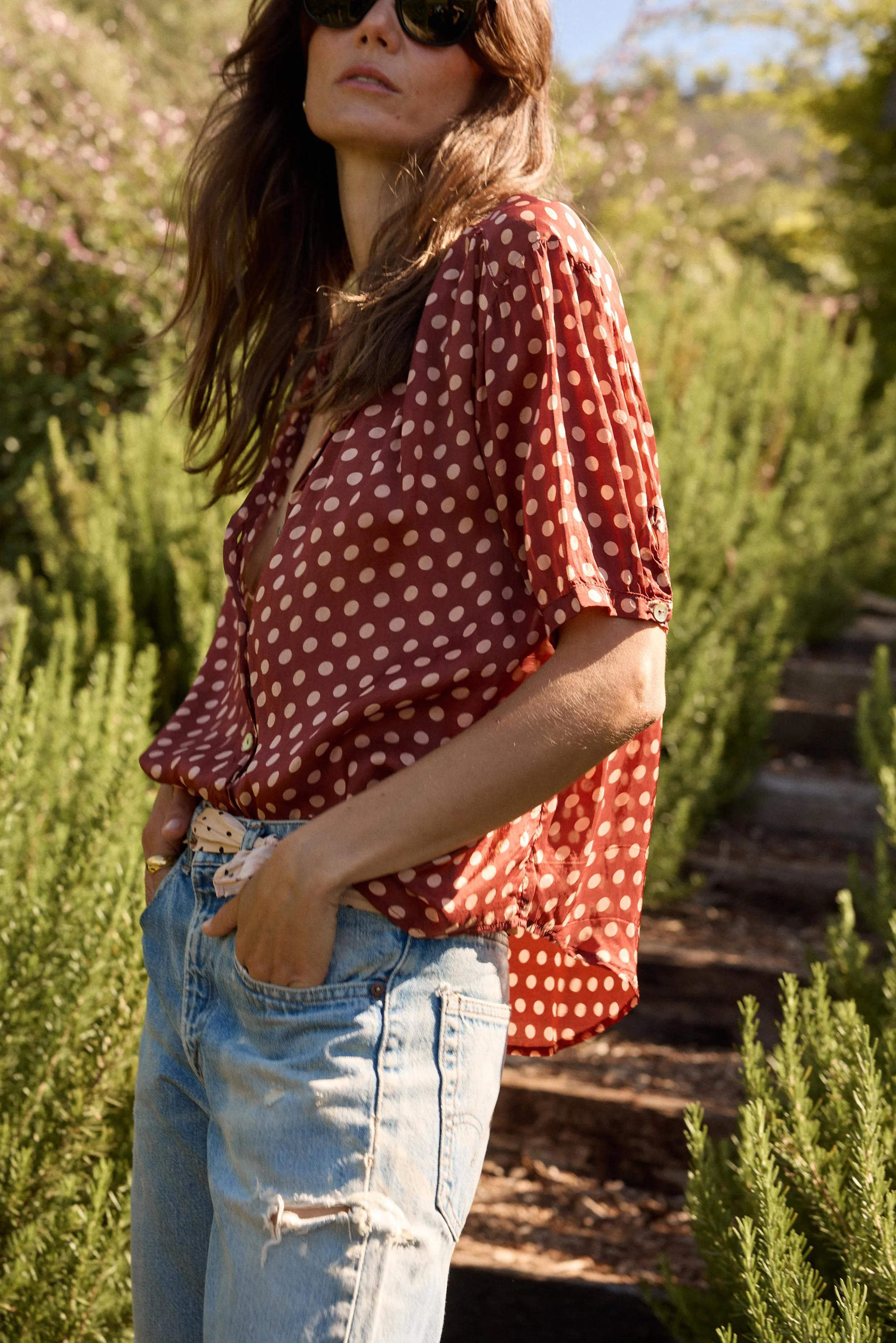 NoSlipSurface FourWay Stretch Fabric VIOLET TOP