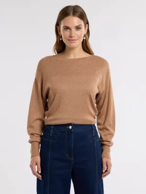 Layered Knit Sustainable Material Vanessa Jumper