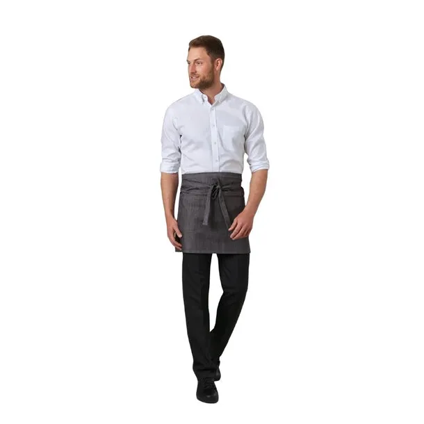 Brook Taverner Mens Mars Black Waiting Trousers Size 28" - BA050-28