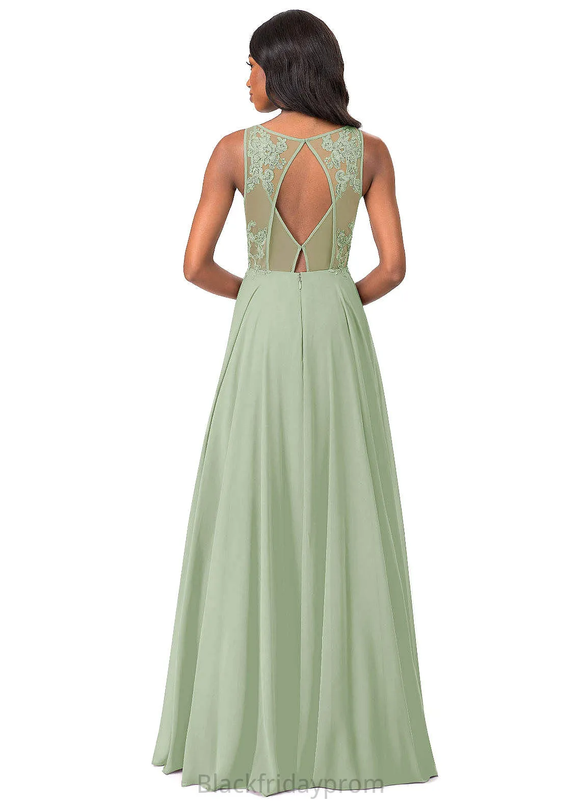 Brooklynn Tea Length Natural Waist Sheath/Column Spaghetti Staps Sleeveless Satin Bridesmaid Dresses