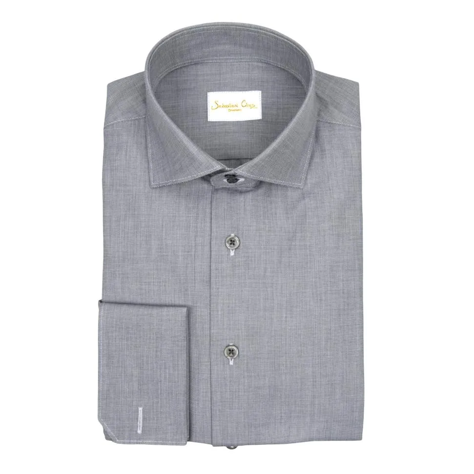 Brushed Carbon Dress Shirt