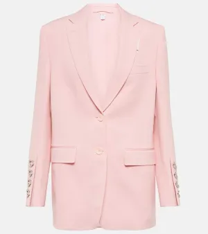 Burberry Single-breasted wool blazer