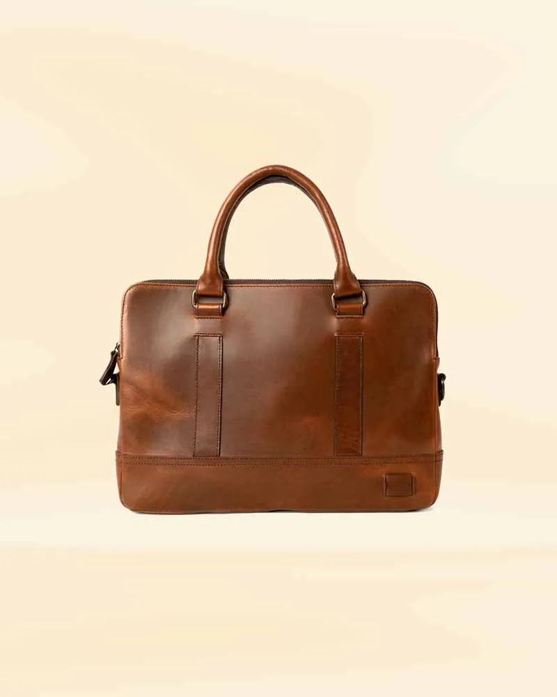 Business leather Brief case