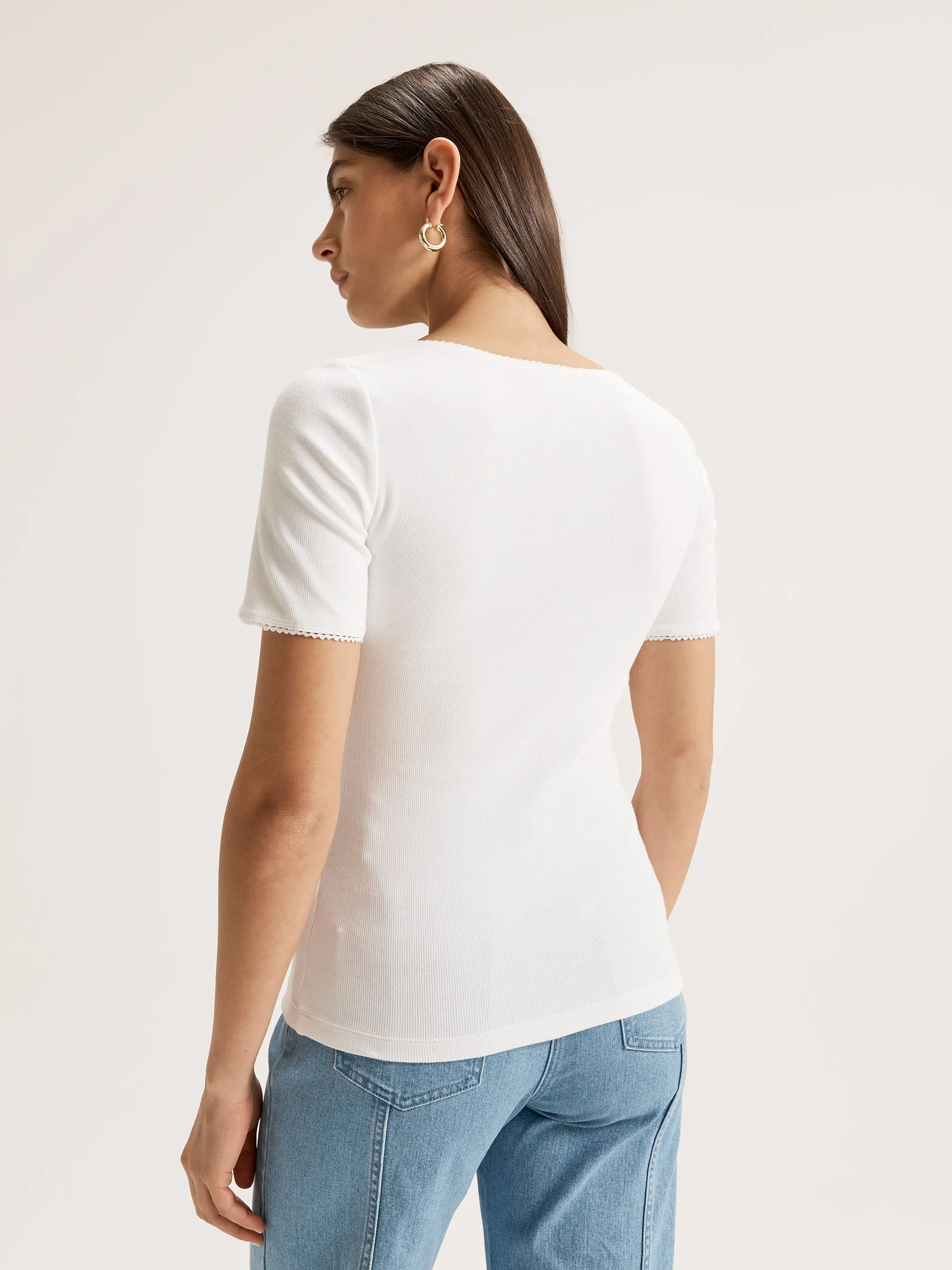 Oversized Silhouette Easy Wear Rae Rib Top