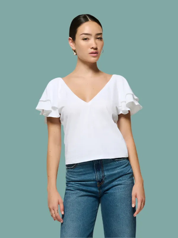 theater visit Cadee V-Neck Top