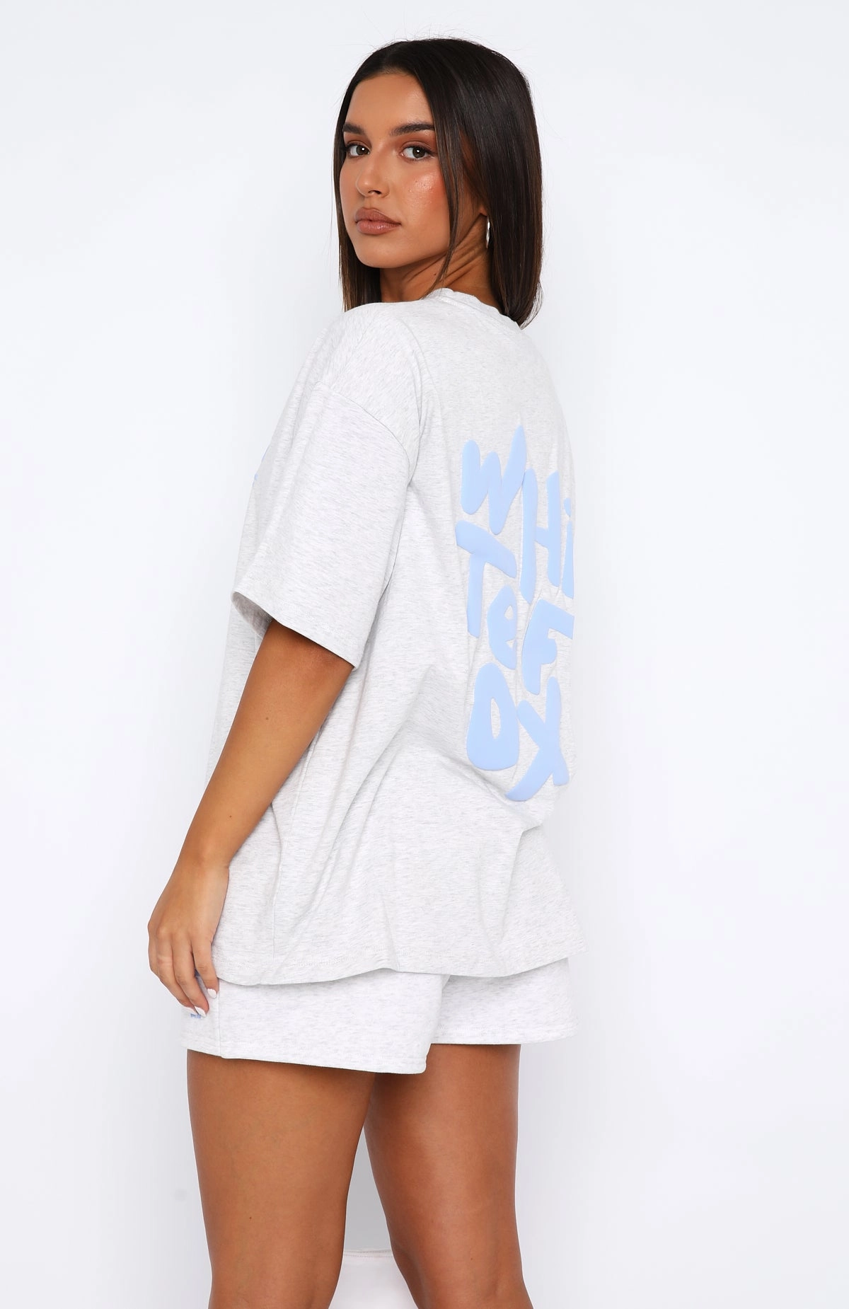 Classic Layer Daily Ready The New Standard Oversized Tee Grey Marle
