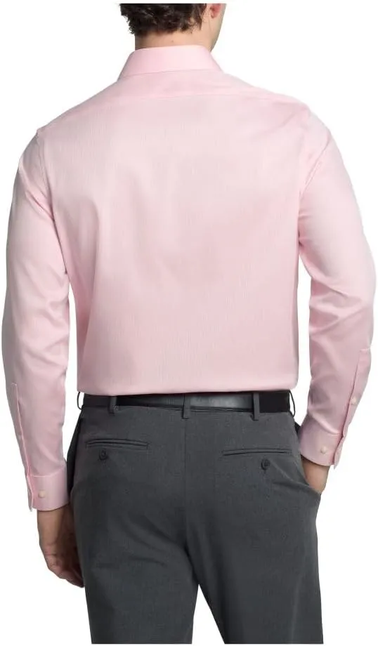 Calvin Klein Men's Dress Shirt Non Iron Stretch Slim Fit Solid