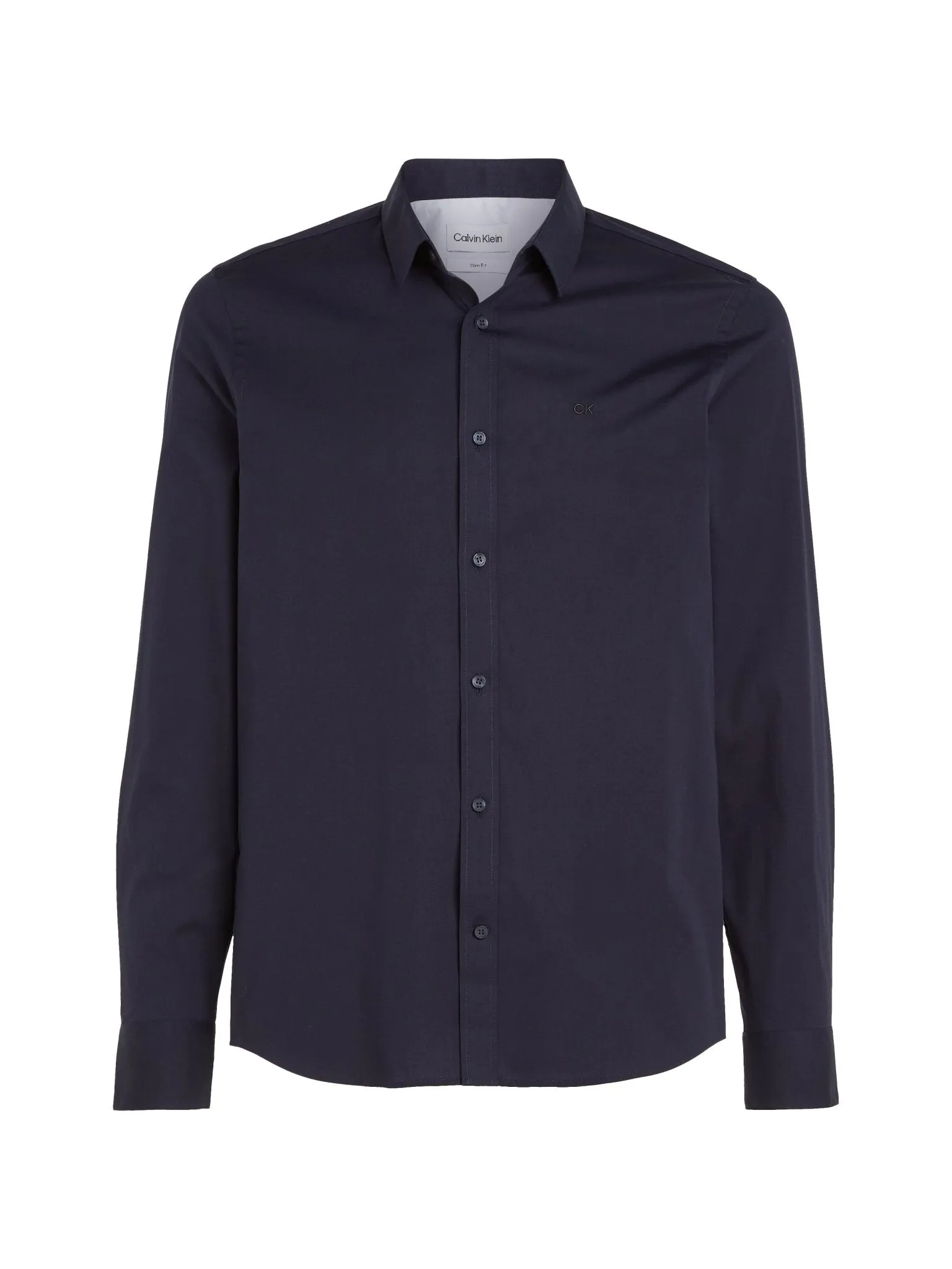 Calvin Klein Poplin Stretch Slim Shirt