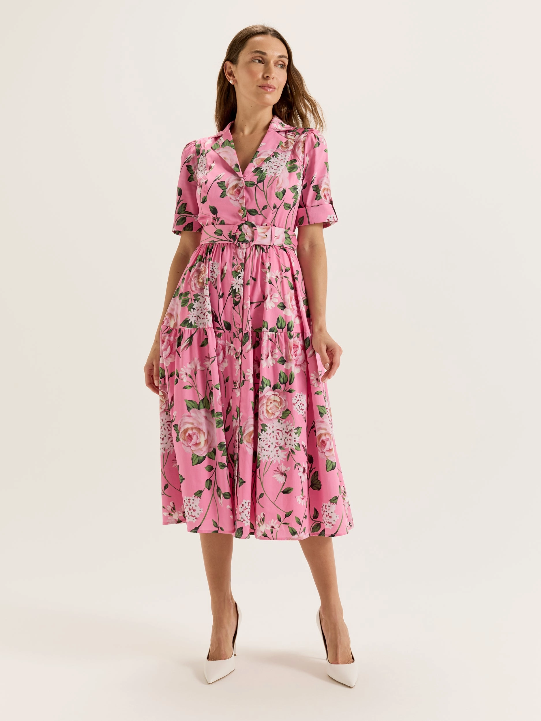 Camellia Shirtdress Polished Style Relaxed Look