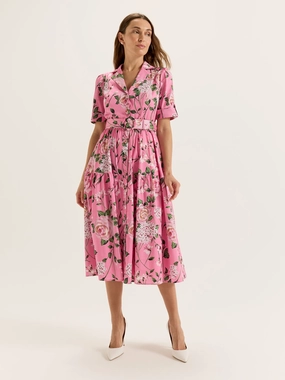 Camellia Shirtdress Polished Style Relaxed Look