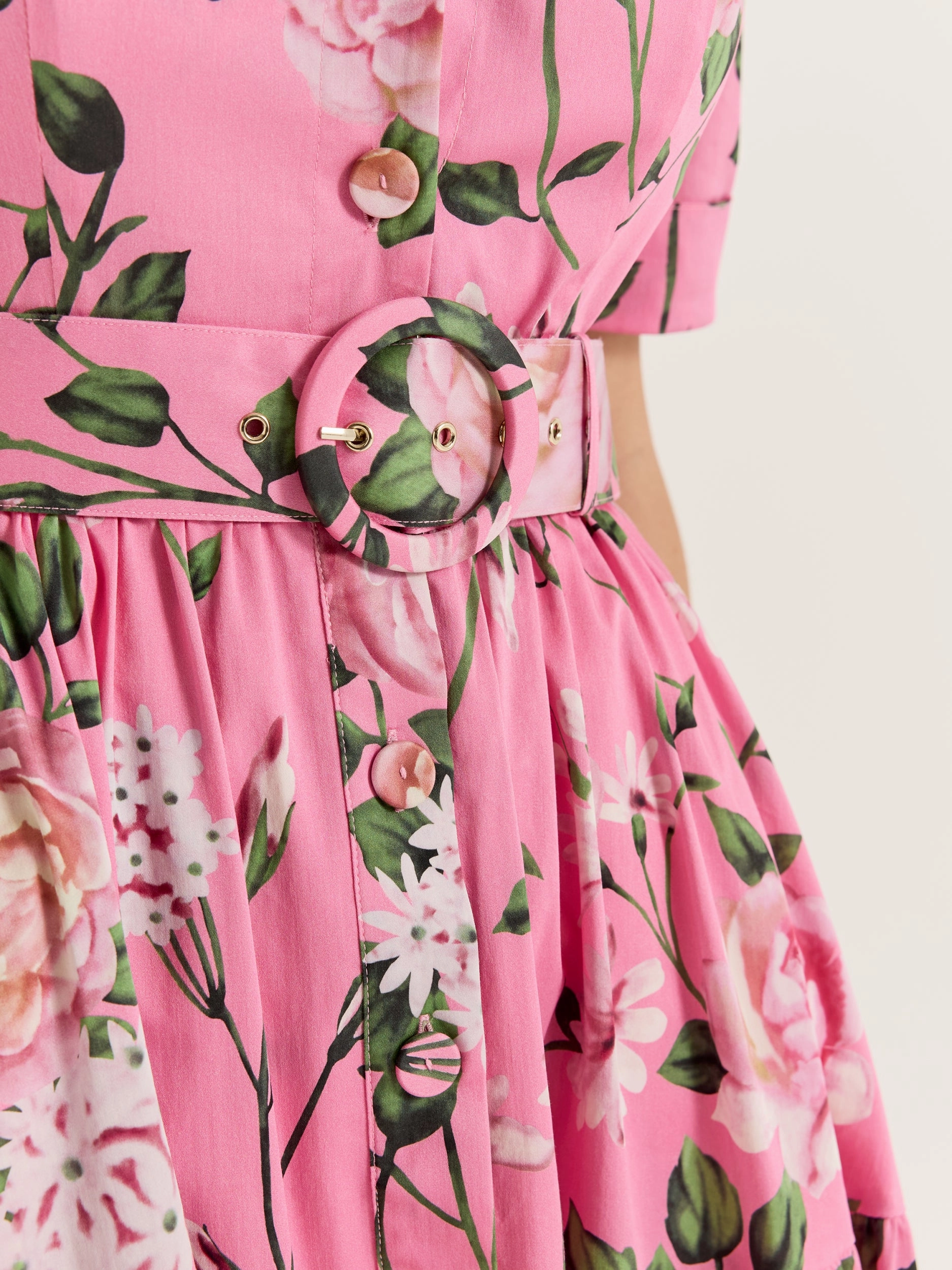 vacation look Quick Drying Camellia Shirtdress