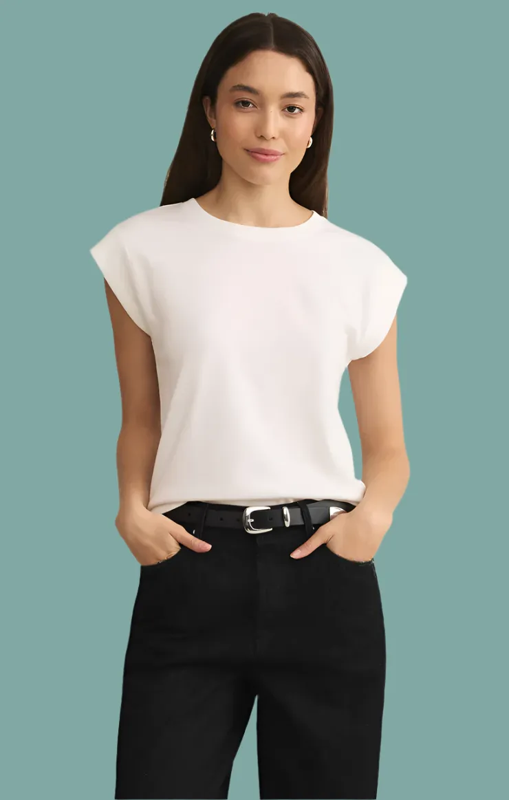 Camino Top Relaxed Design Geometric Print