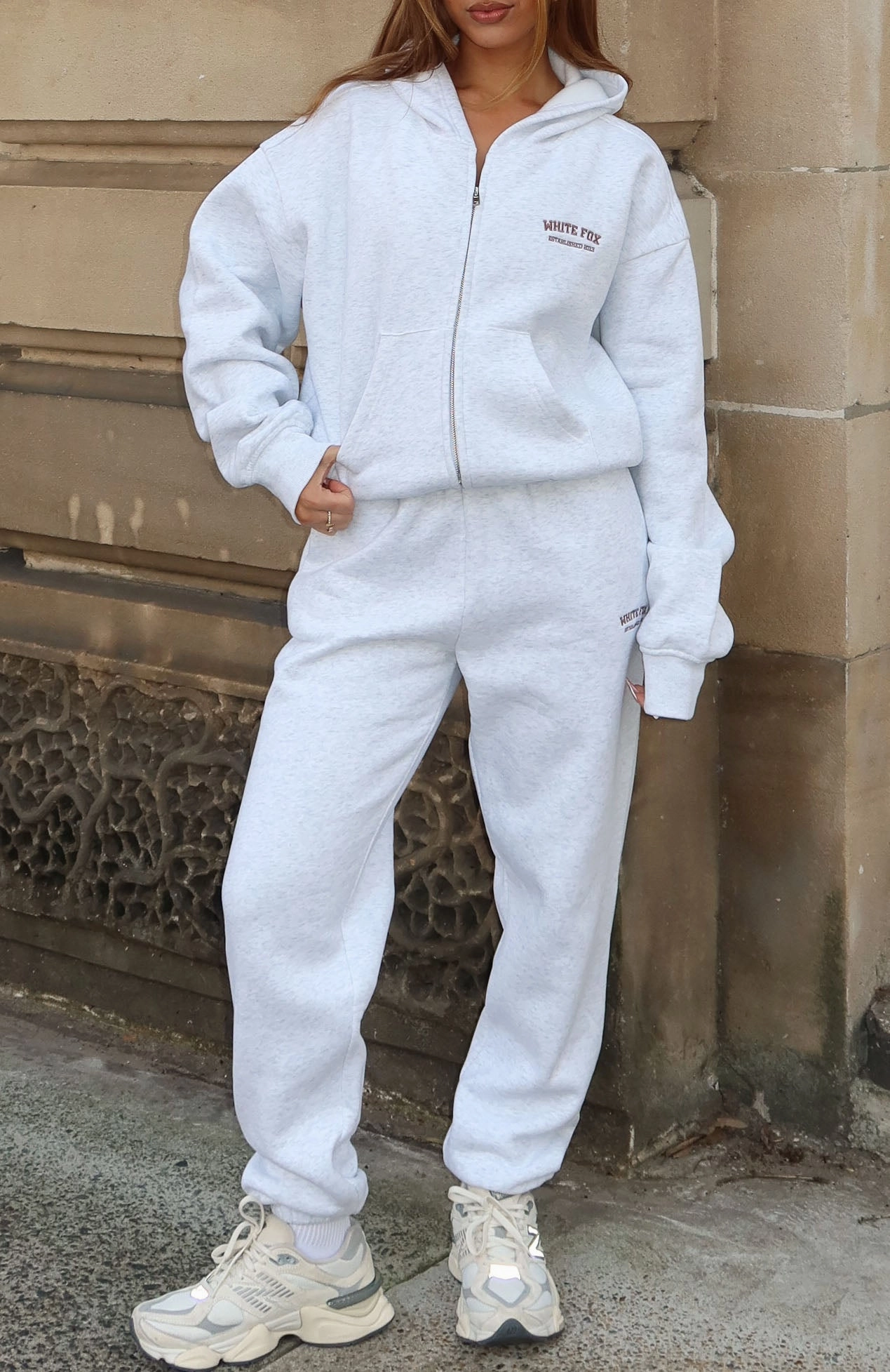 Flexible Neckline Can't Miss It Sweatpants Grey Marle/Rose Gold