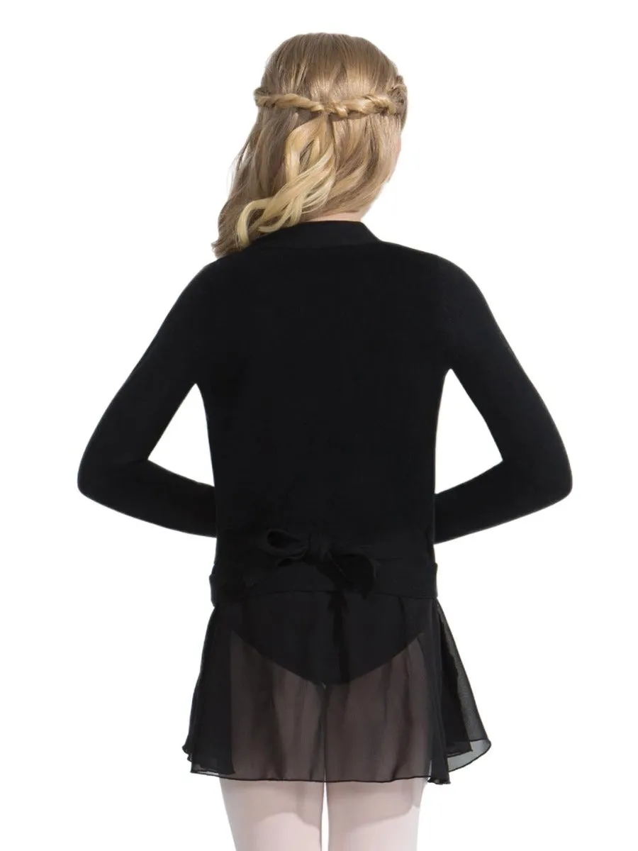 Capezio - Wrap Sweater - Child (CK10949C) - Black