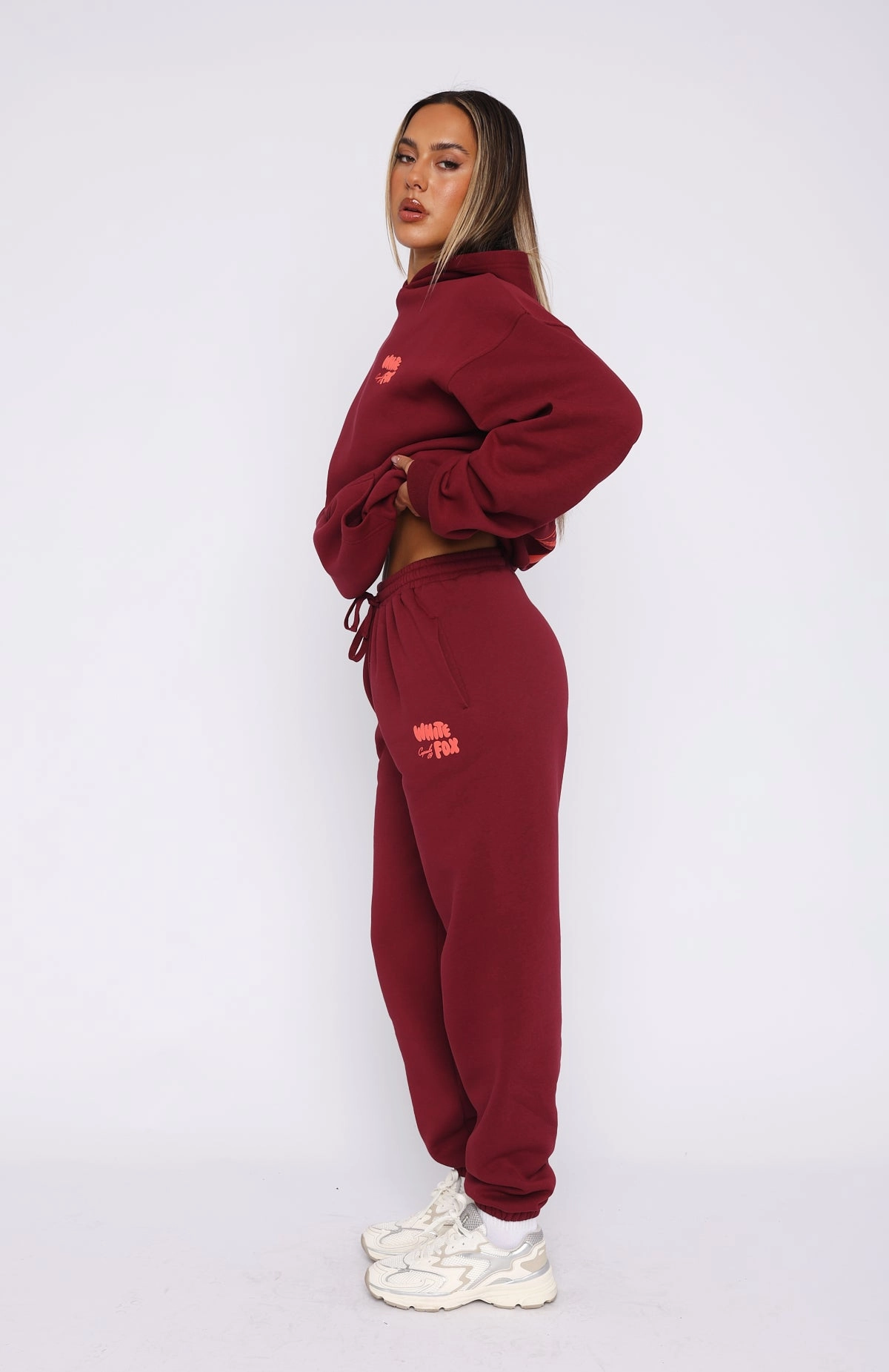 Capsule 9 Star Of The Moment Sweatpants Burgundy All Day Wear Classic Ready