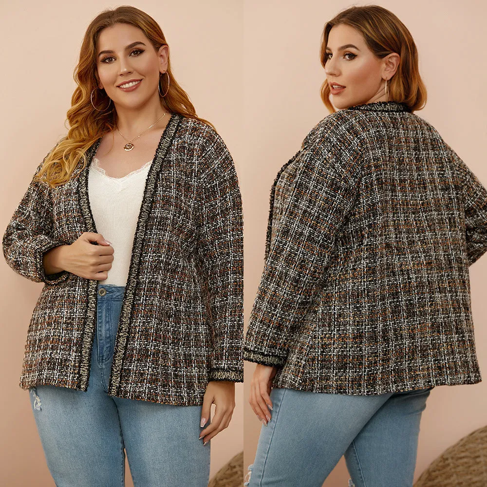 Cardigan Woolen Long Sleeve Coat