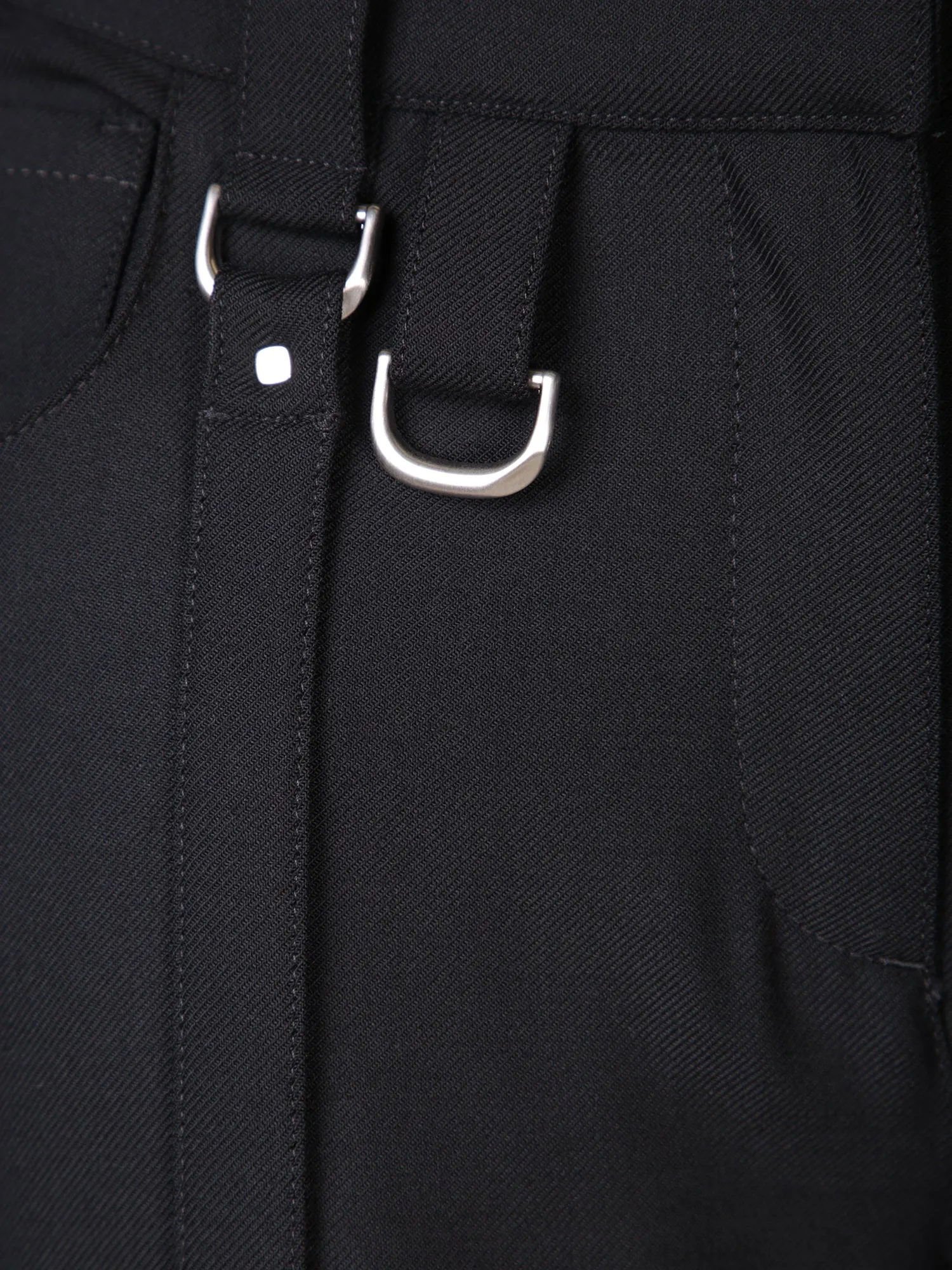 Cargo black trousers