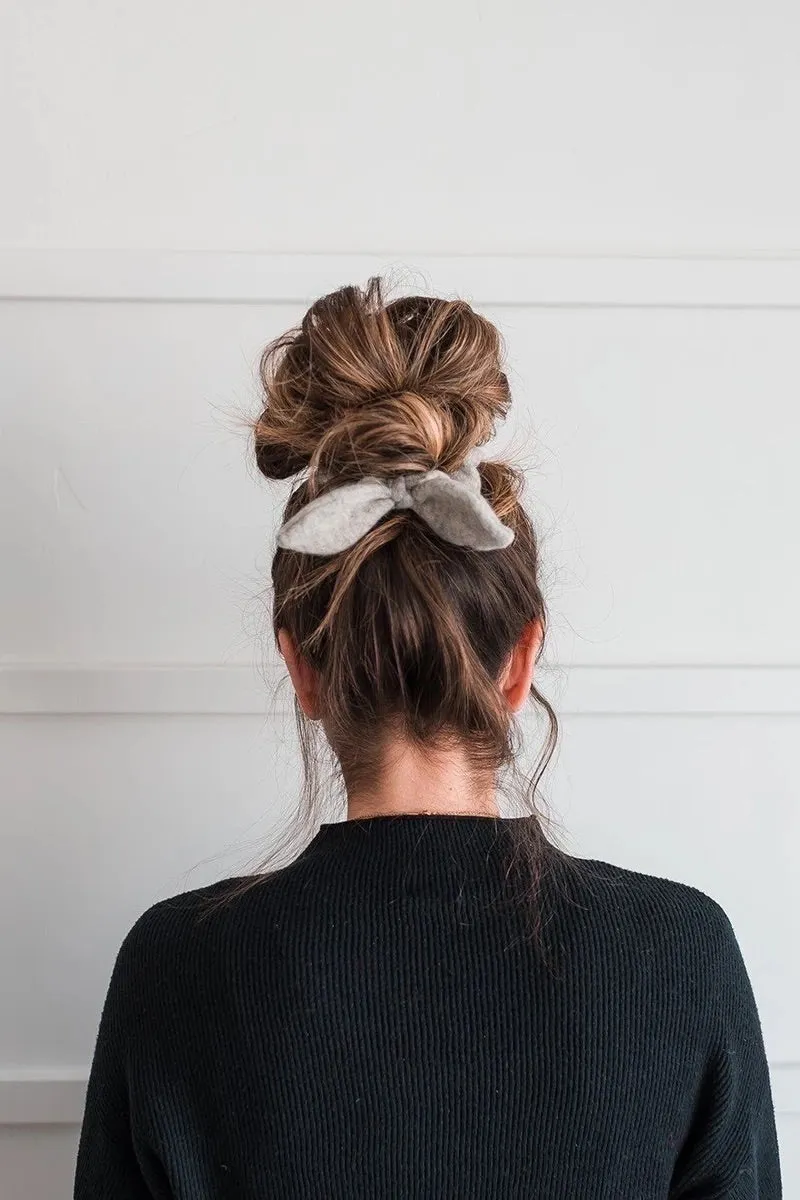 CASHMERE SCRUNCHIE | No Bow | Morning Dew Bundle