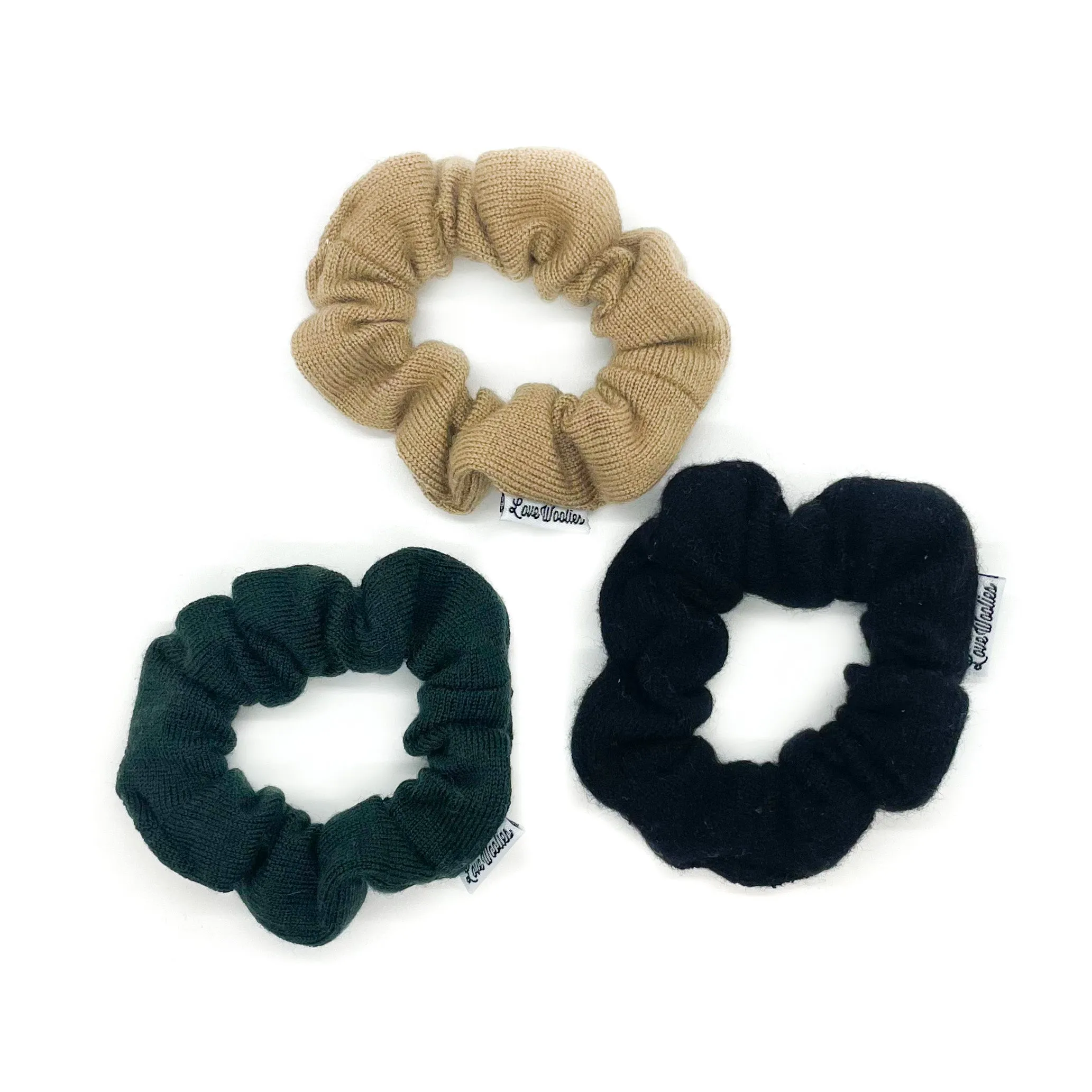 CASHMERE SCRUNCHIE | No Bow | Roasting Chestnuts Bundle