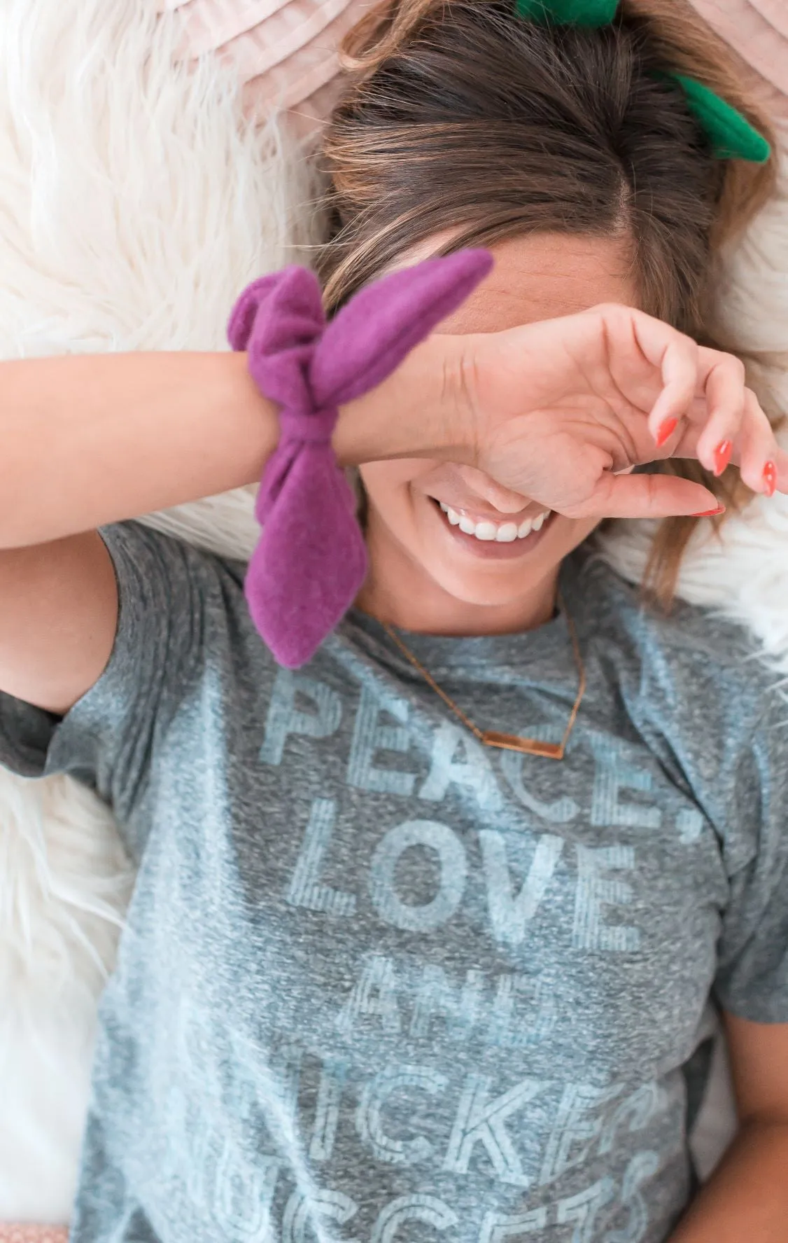 CASHMERE YELLOW SCRUNCHIE | Survivor