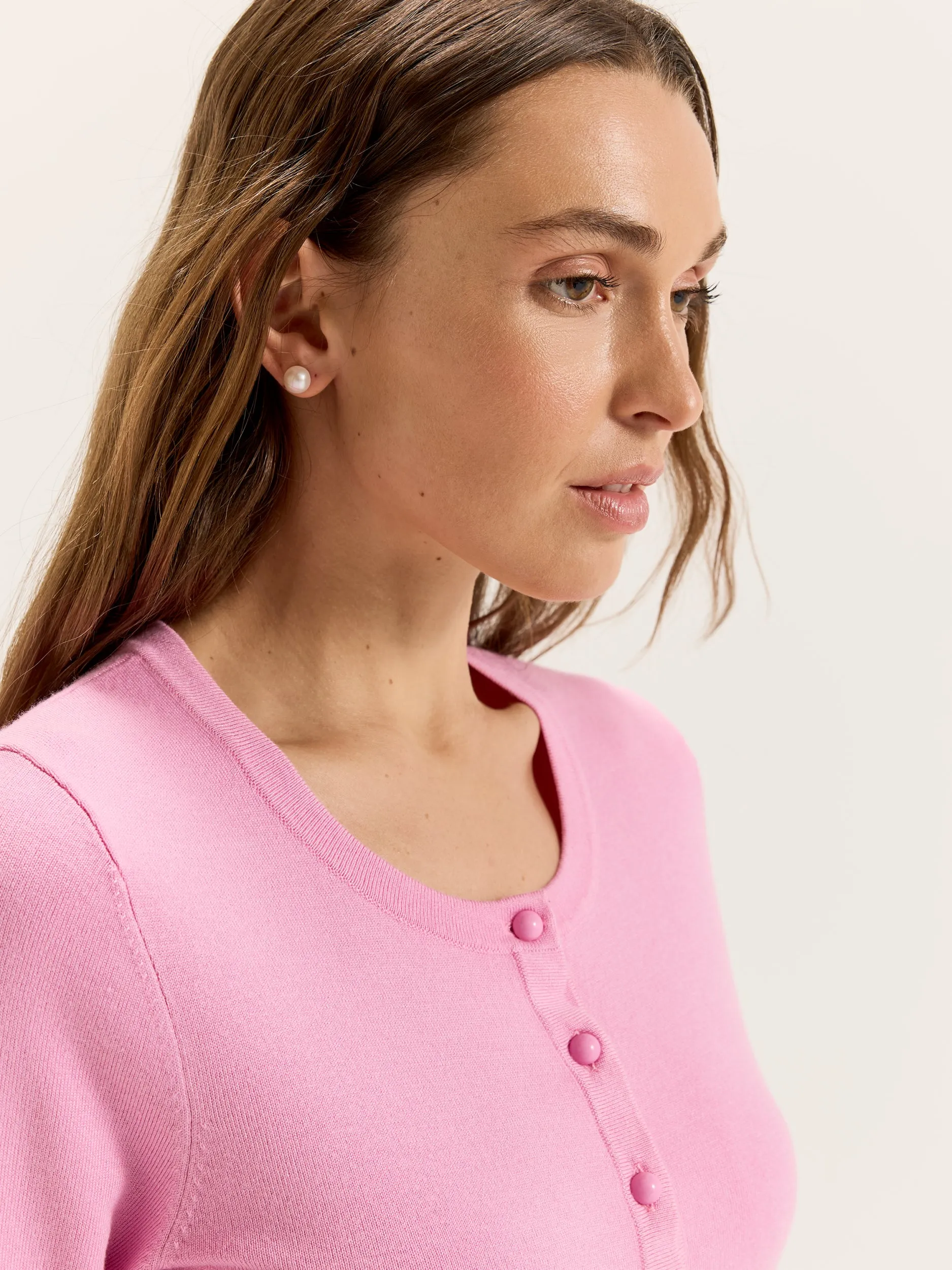 Cassia Cardigan Water Repellent Finish Organic Cotton Blend