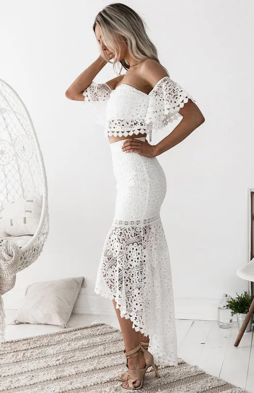Casual Fashion Lace Suit Dress
