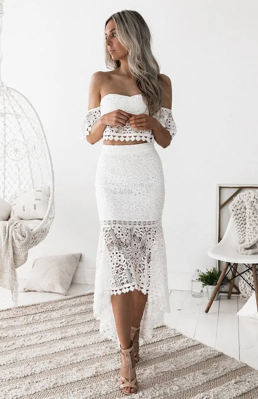 Casual Fashion Lace Suit Dress