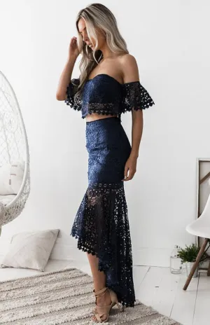 Casual Fashion Lace Suit Dress