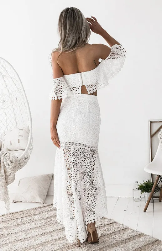 Casual Fashion Lace Suit Dress