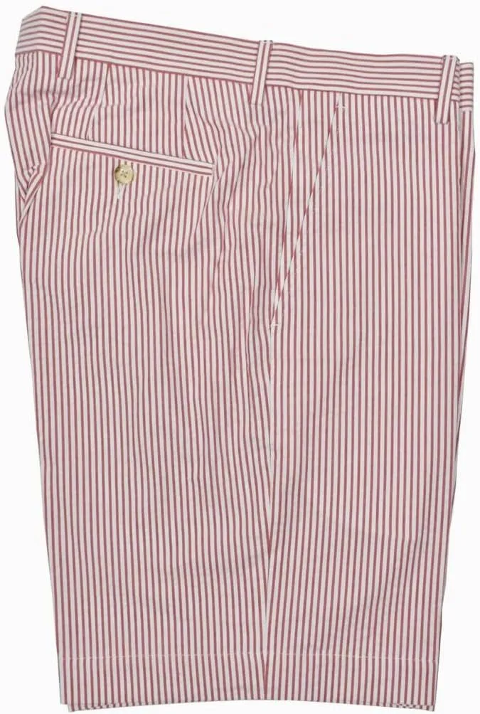 Casual Summer Lightweight Seersucker Suit Shorts Mens Set