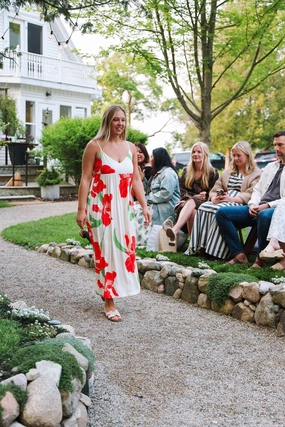 Tropical Spaghetti Strap Dress - FINAL SALE Urban appeal Stain-Guard-Finish