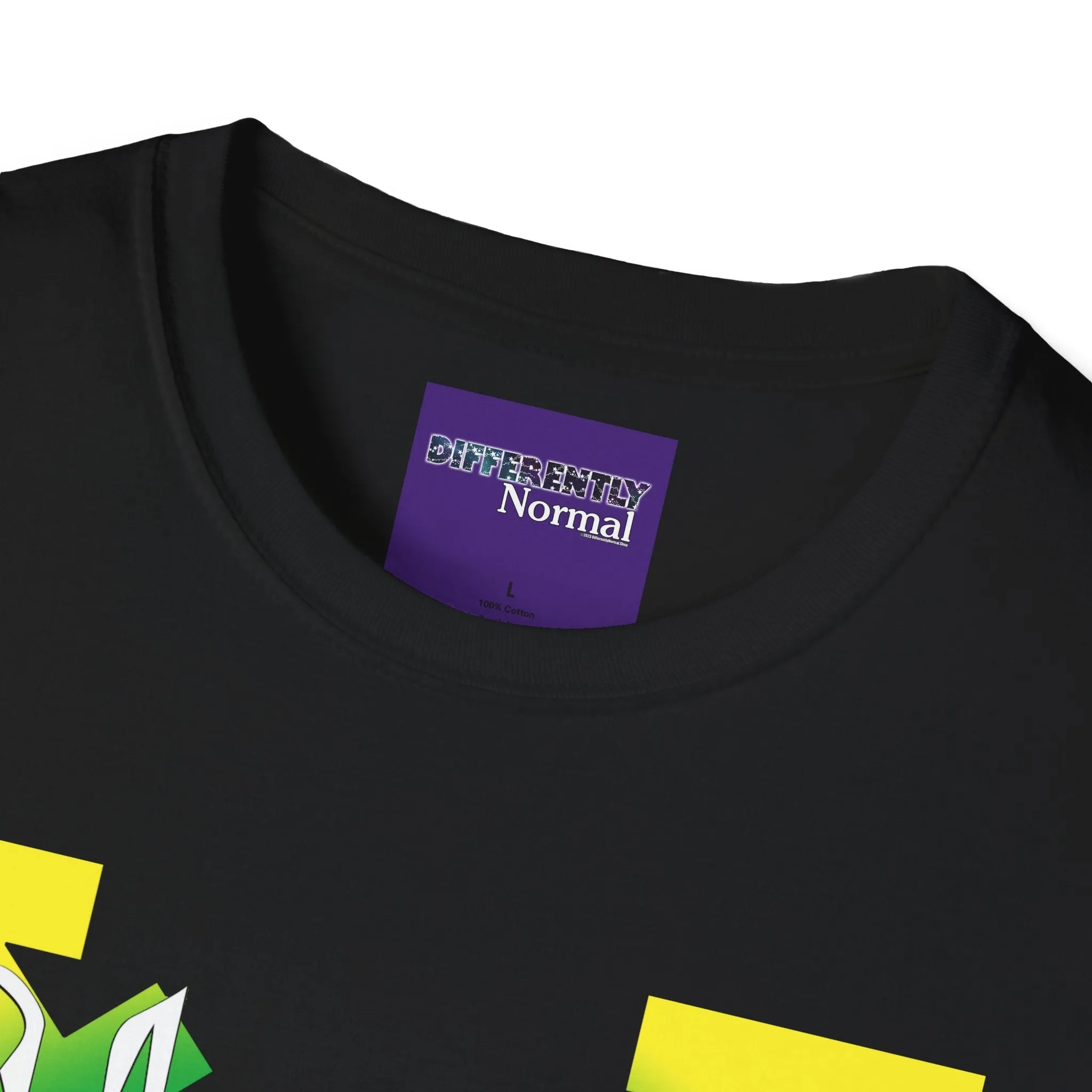Chaotic Gender Neutral - Unisex T-Shirt - Tabletop Fan - LGBTQ Pride - Differently Normal
