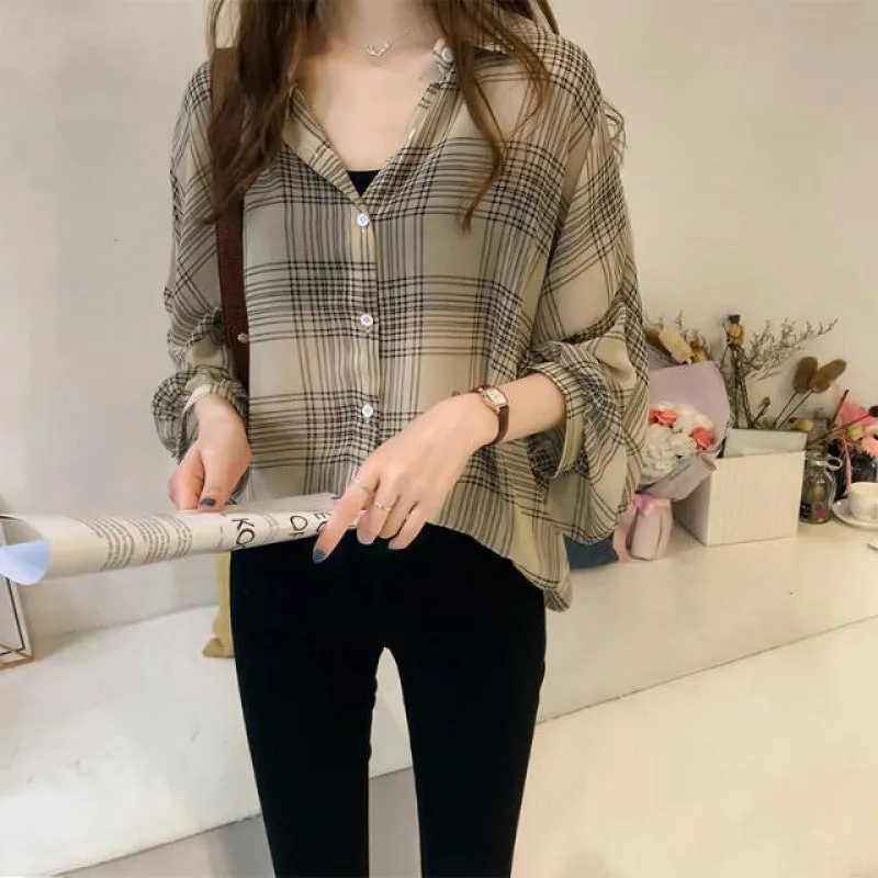 Checkered Shirts & Tops