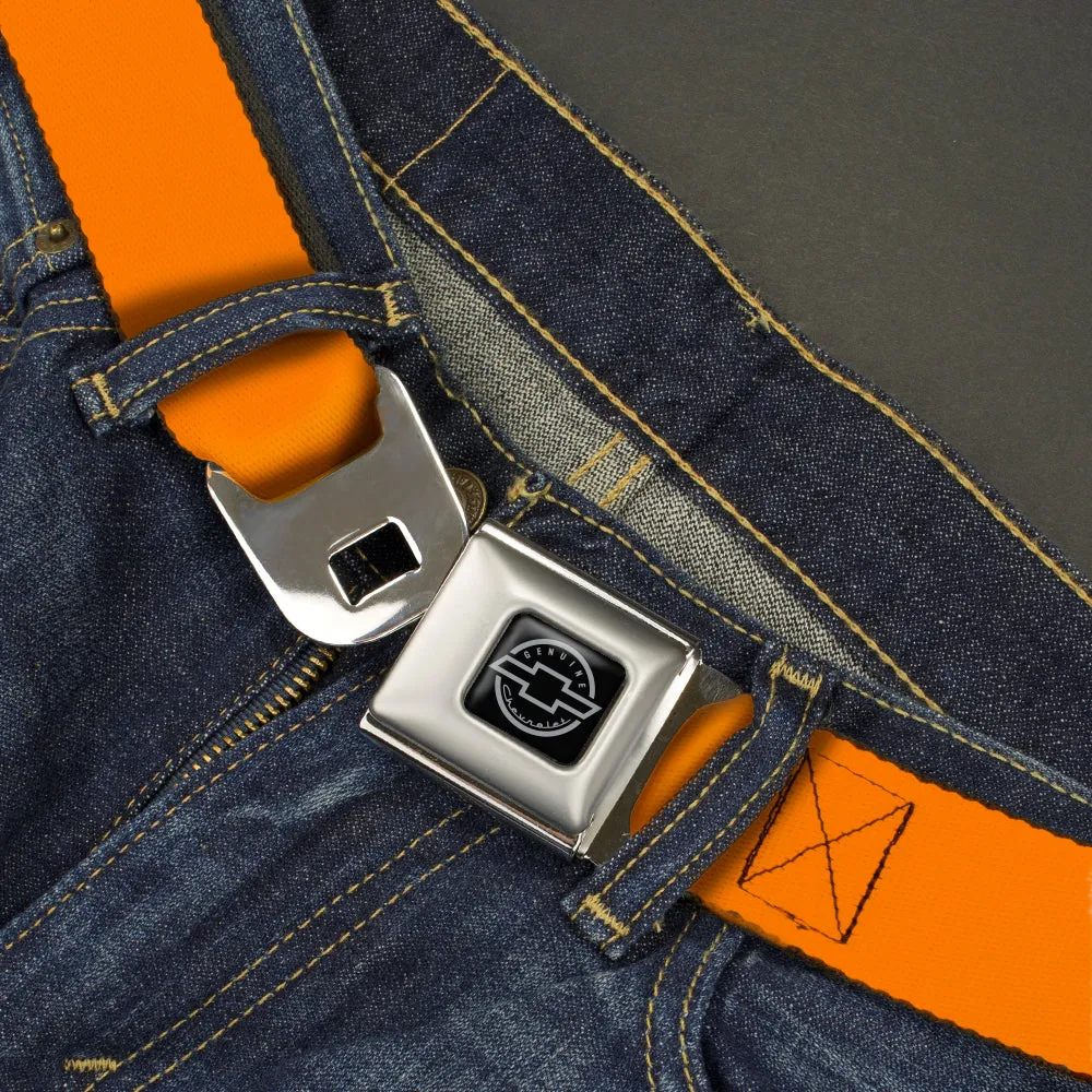 Chevy Seatbelt Belt - Orange Webbing