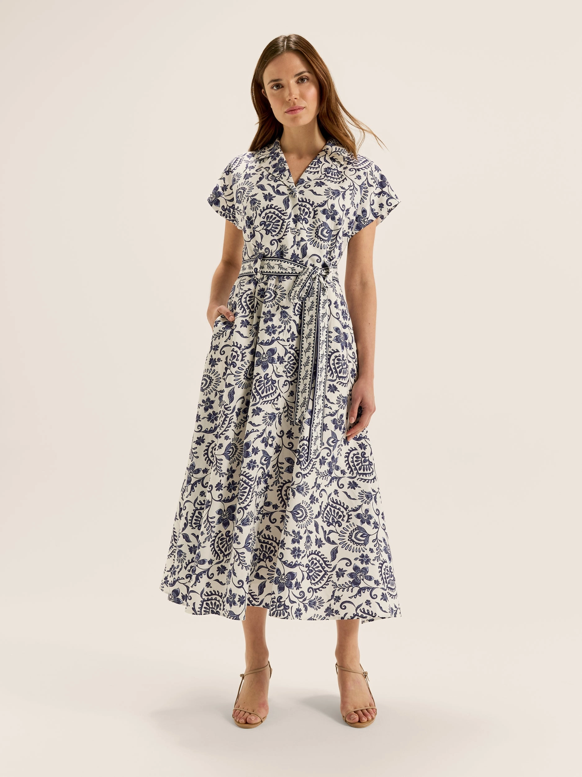 Marjorie Shirtdress Grace Base Polished look dress