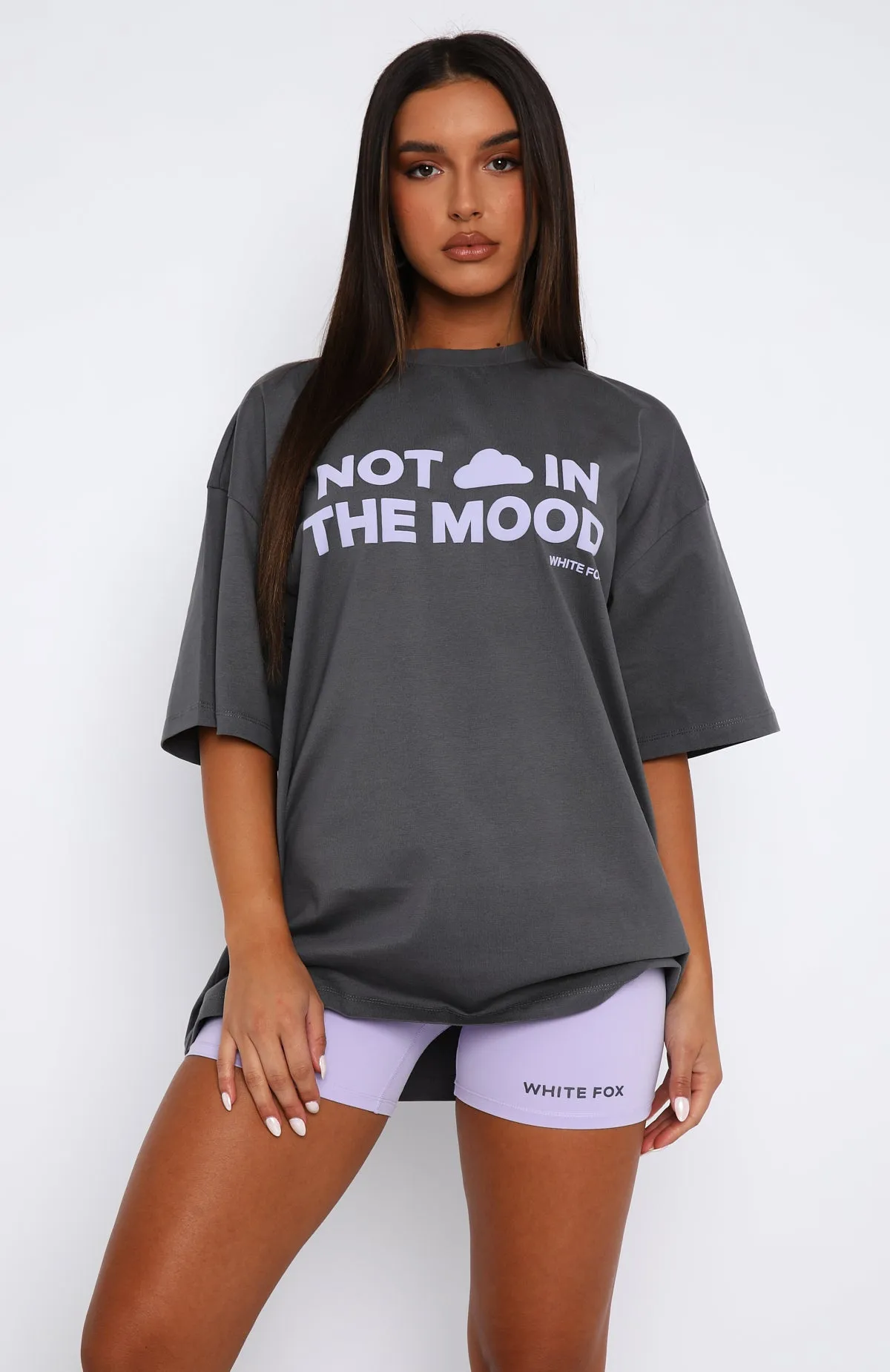 Modern Outfit Take A Hint Oversized Tee Volcanic
