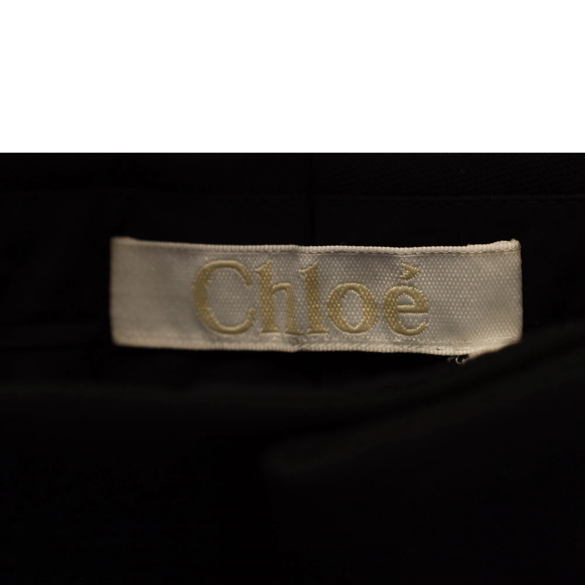 Chloé Trousers in Black Wool